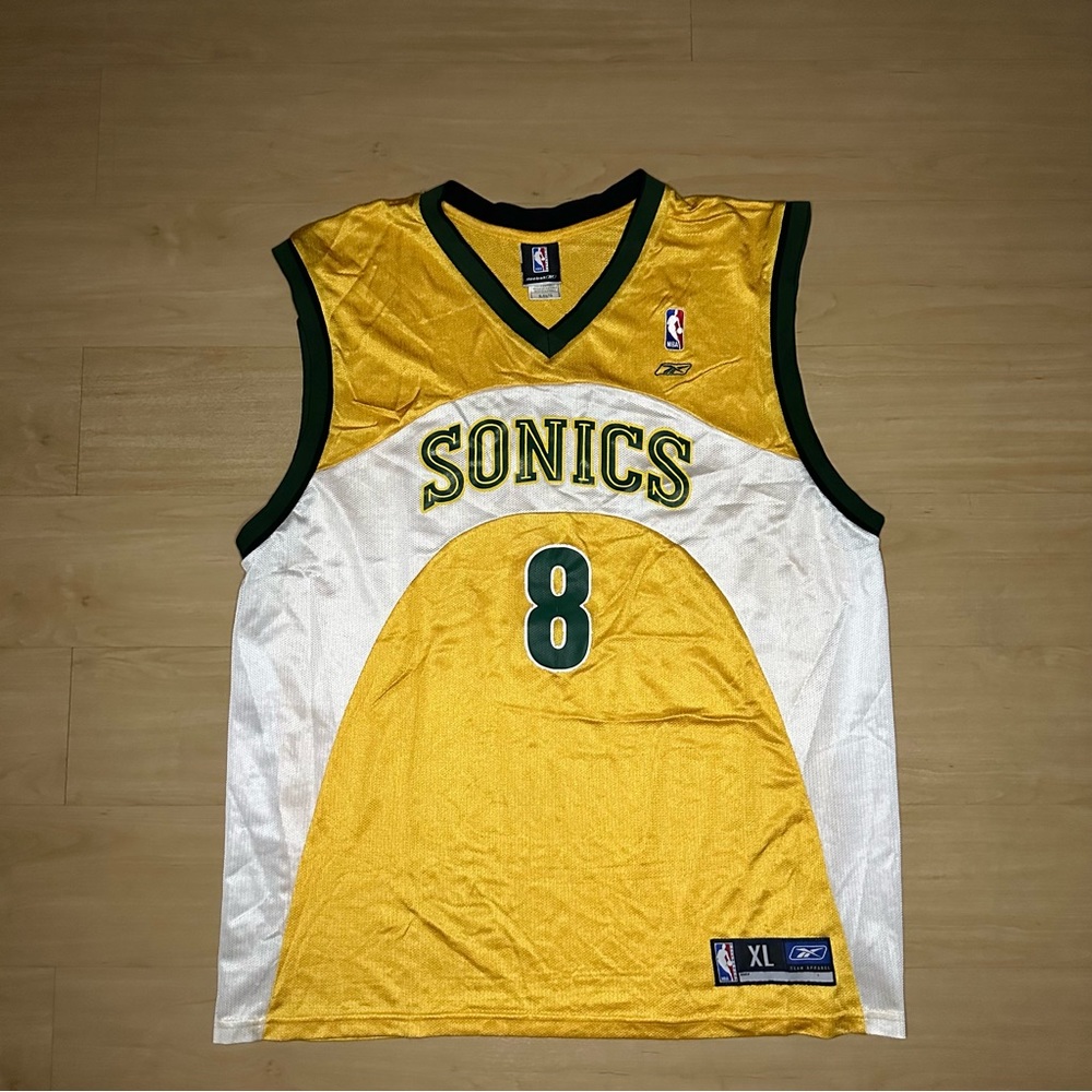 NBA Luke Ridnour SEATTLE SONICS SWINGMAN JERSEY Size EXTRA LARGE - Very RARE